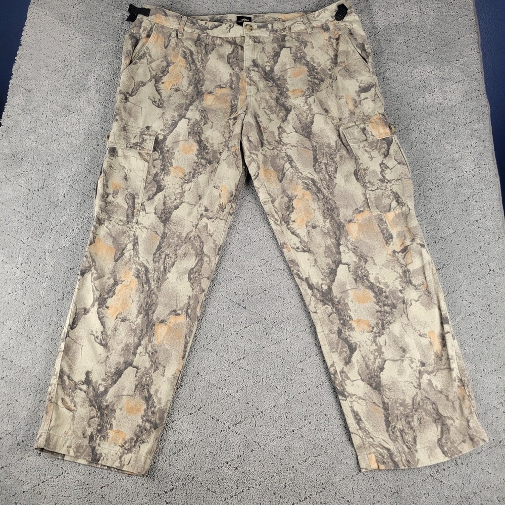Natural Gear Cargo Pants Mens 2XL Camo Straight Leg Hunting Outdoors